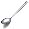 Cooking Spoon, Berglander Stainless Steel Solid Serving, Basting Spoon For Cooking, Kitchen Non-Stick And Heat Resistant, Dishwasher Safe, Easy to Clean - size: C. Solid Spoon