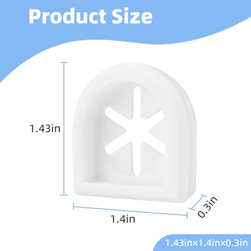 4 Pack Bird Feeder Replacement Parts for Perky Pet 334-1SR Bird Feeder | Outdoor bird feeder accessories for Squirrel-Be-Gone Max, FlexPort Hummingbird Feeder Accessories