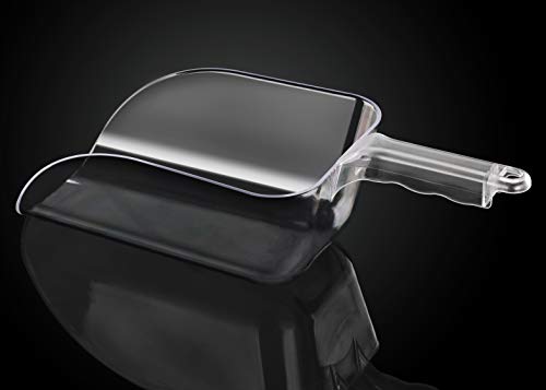 New Star Foodservice Commercial Grade Polycarbonate Plastic Utility Ice Scoop, Clear, 64 oz - color: Clear, size: 64 oz.