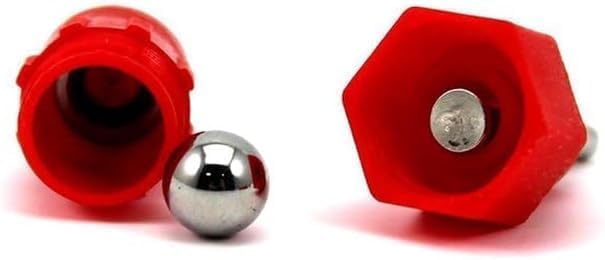 10Pcs Red Automatic Poultry Easy Installation Watering Nipples Chicken Drinkers,Water Nipple Drinker Feeders Hen Duck Screw Style Easy to Clean and Store,Poultry Feeding and Watering Supplies