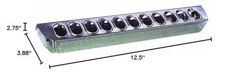 Slide Top Ground Poultry & Gamebird Feeder, 18" - size: 18 Inch