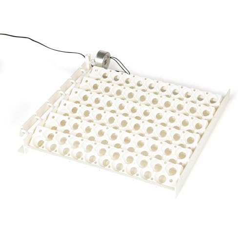 Farm Innovators 6 Pack Quail Rails - 20 Spot Small Egg Trays Only, Fits up to 120 Eggs Total - Compatible with Model 3200 Automatic Egg Turner | For quail and other small eggs; replaces the standard rails on model 3200 automatic egg turner; holds up to 12