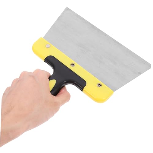 VANZACK Handheld Bird Droppings Cleaning Scraper Ergonomic Stainless Steel Tool for Quick Poop Removal from Bird Cages and Nests Versatile for Easy Cleanup