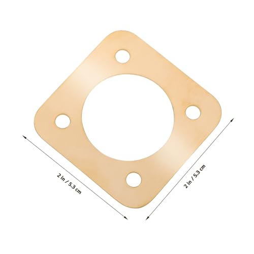 VANZACK 8pcs House Metal Guards Birdhouse Hole Protector Birdhouse Predator Guards for Outdoor