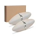 Natural Cuttlebone for Birds Parakeets Canaries Cockatiels Small Conures Mynahs Toucans African Greys All Parrots Snails Totoise, with Holder for Bird Cage (5.5-6 inch,2PCS) - size: 5.5-6 Inch (Pack of 2)