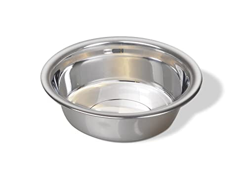 Van Ness 64-Ounce Lightweight Dish, Large, Stainless Steel - size: (Pack of 1)