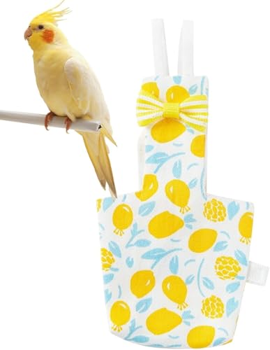 Bird Diaper - Soft Parrot Nappy Bird Suit, Waterproof Inner | Ideal Outdoor Pants, Comfortable Flying Costume, Supplies for Budgie, Parakeet, Cockatiel, Keeps Birds Clean During Outdoor