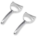Stainless Steel Meat Bone Dust Scraper Tool, 2 Pack for Kitchen | Stainless steel blade for meat prep, Ergonomic grip for comfort, Removes bone dust & residue, Great for cooks & butchers. - size: 2 Pack
