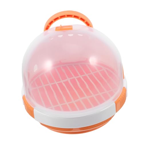 MERRYHAPY Portable Bird Carrier for Parrots and Pets Lightweight Travel Cage Handle for Outdoor Use and Hiking Breathable Design for Comfort and