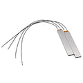 PTC Heating Element 2pcs 12V/220V/110V Thermistor Heater Constant Temperature Thermostat Heater Plate (Black-12V)