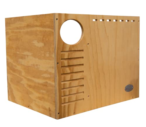 Barn Owl Nesting Box: Do It Yourself Assembly Kit Owl House- Build Your Own Barn Owl Box - Screws, Mounting Hardware, Instructions and Nesting Material Included