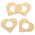 Heart Shaped Metal Birdhouse Entrance Guard for Bird Houses and Bird Boxes, Weather-Resistant Steel Predator Protector, Blocks, for Parks and Gardens