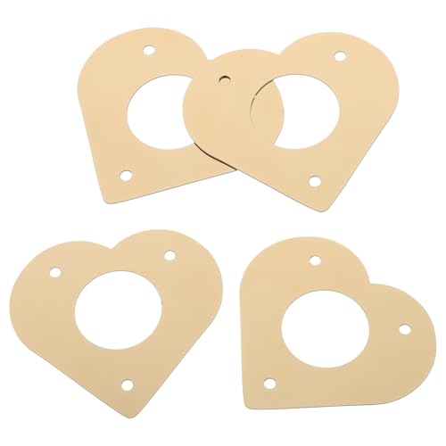 Heart Shaped Metal Birdhouse Entrance Guard for Bird Houses and Bird Boxes, Weather-Resistant Steel Predator Protector, Blocks, for Parks and Gardens