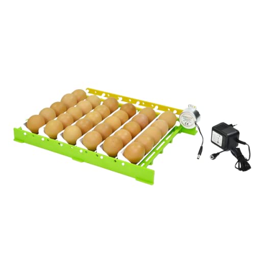 Hatching Time Automatic Egg Turner, Vibration-Free Design, Easy to Clean, Low Power Usage, Suitable for Chickens - style: 120 Egg Turner