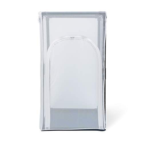 30" Large Monarch Butterfly Habitat Cage, Outdoor Insect Mesh Cage Terrarium (Diameter 19mm Pipe) - style: Cover Wraps Frame 30" Tall (DIA 19mm Pipe)