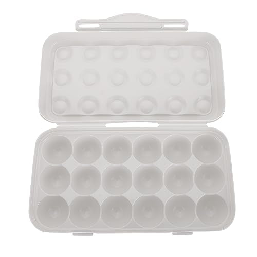 BESTonZON Multi Holder for Refrigerator Plastic Storage Case -collision Design for Fridge Pantry and Kitchen Use Cell Capacity - color: Grey