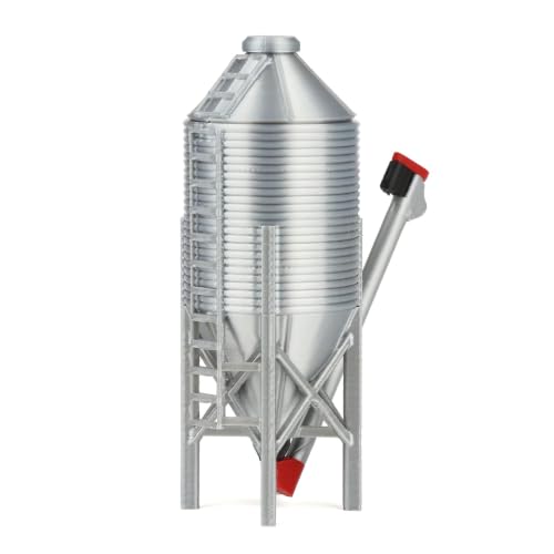 REVD 1/64 10-Ton Feed Bin with Auger & Flex Auger Attachments Toys, 3D Printed, RVD1031