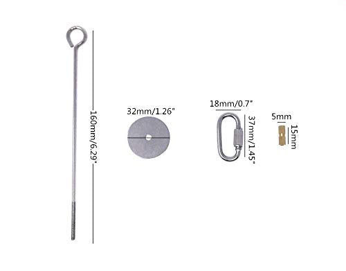 2PCS Stainless Steel Parrot Feeder Rabbit Bird Cage Fruit Vegetable Food Holder Skewer Foraging Toy Animal Treating Tool