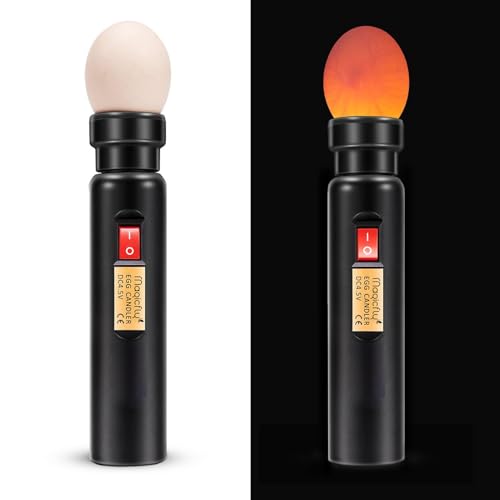 Magicfly Bright Cool LED Light Egg Candler Tester, Powered Only by Power Supply