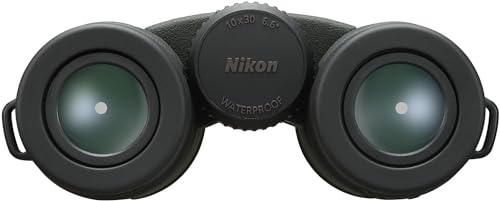 Nikon PROSTAFF P3 10x30 Binocular | Waterproof, fogproof, rubber-armored compact Binocular, wide field of view & long eye relief | Official Nikon USA Model | Waterproof, fogproof, rubber-Armored Compact Binocular, wide Field of View, long Eye Relief - siz