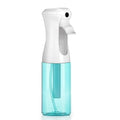 VIGOR PATH Continuous Mist Blue Spray Bottle 200ml Fine Mist for Hair | Ultra Fine Atomizer Leak Proof Ergonomic Construction 360 Refillable - color: BLUE