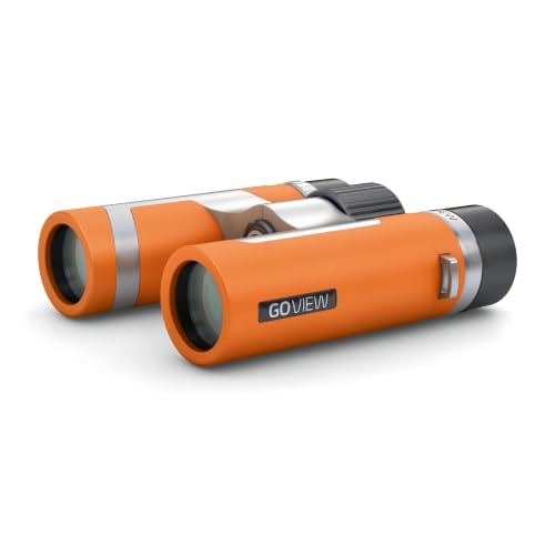 ZOOMR 10x34 Binoculars for Adults, BAK4 Prism - Sunset Orange | Lightweight, Fully Multi-Coated Optics, Smartphone Adapter Compatible, Waterproof IPX5/6 PORTR™ - color: Sunset Orange