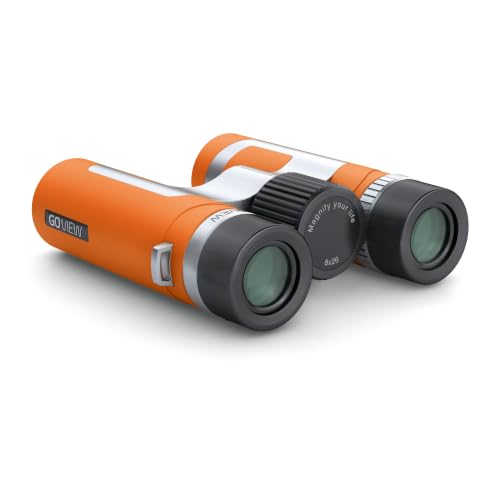 ZOOMR 10x34 Binoculars for Adults, BAK4 Prism - Sunset Orange | Lightweight, Fully Multi-Coated Optics, Smartphone Adapter Compatible, Waterproof IPX5/6 PORTR™ - color: Sunset Orange
