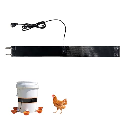Chicken Water Heater for Winter,Replace for RentACoop Thermo Bucket Belt,Fits Most 2-5 Gal Buckets,Chicken Waterer Heater,Energy-Efficient, Safe, and Durable,Prevent Icing