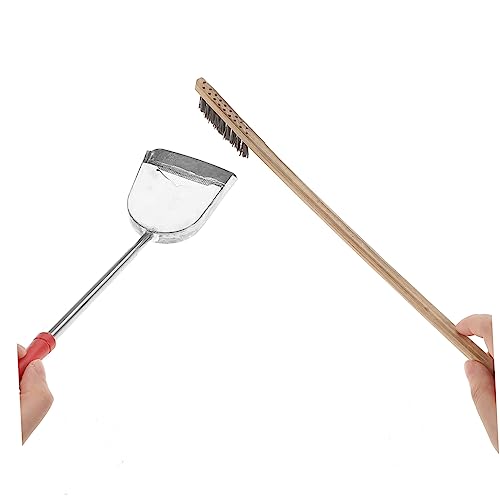BESPORTBLE 2pcs Bird Cage Cleaning Kit Parrot Cage Brush Scraper Tool Set Suitable for Hamsters Guinea Pigs and More