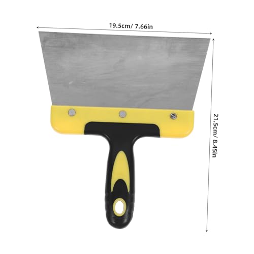 POPETPOP Bird Dropping Scraper Ergonomic Metal Cleaning Tool for Easy Bird Poop Removal from Cages and Surfaces for Parrot Owners and Bird Enthusiasts