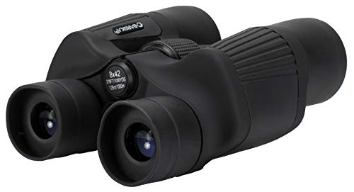 Barska 8x42mm X-Trail Binoculars – Compact High Power, Ruby Multi-Coated Optics, 42mm Lens, Rubber Grip, Center Focus, for Bird Watching & Hunting
