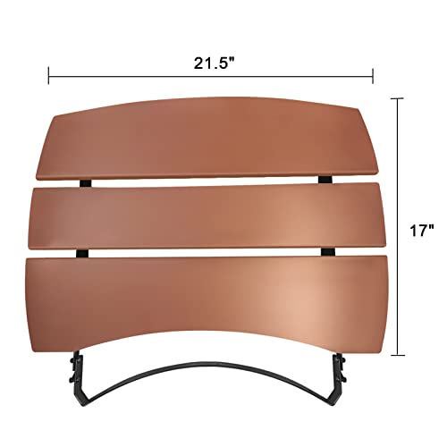Side Shelves Upgrade Plus Big Green Egg Accessories, Composite 3 Slat Egg Mates for XLarge Big Green Egg with Folding Side Shelves Replacement Parts Grill - size: Plus XL3 Side Shelves