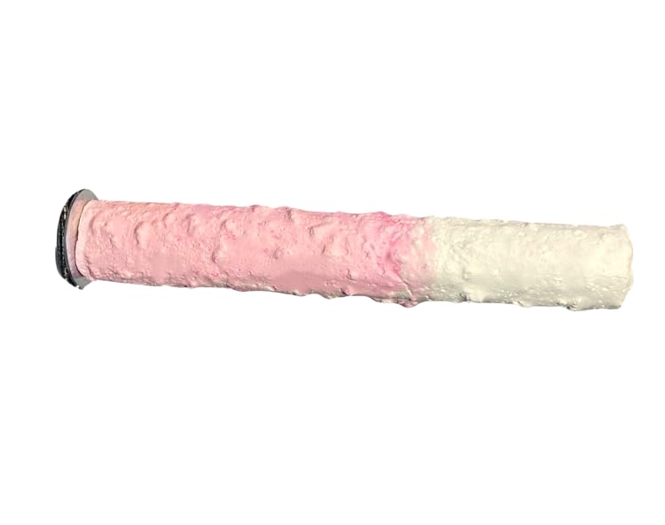 Polly's Edible Cuttlebone Calcium Bird Cage Perch for Budgies, Parakeets, Amazons, Blue & Golds, Macaws and Cockatoos.… (Strawberry, Large) - color: Strawberry, size: Large