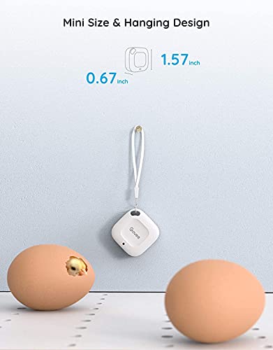 Govee Smart Bluetooth Thermometer Hygrometer H5074, Mini Humidity Sensor | Monitor temp/humidity with alerts, 262ft range. Export 2-yr data, precision sensor, portable. For greenhouse & incubators