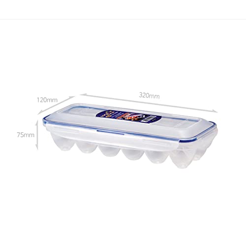 LocknLock Easy Essentials Specialty Dozen Egg Storage Container, 12-Cup (Pack of 3) - size: 12 Eggs (Pack of 3)