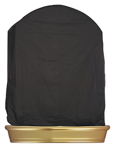 Penn-Plax Bird-Life Universal Fit Birdcage Cover – Machine Washable & Breathable Fabric – Black Color – Large Size - size: 27.8"L x 22.0"W x 46.0"H