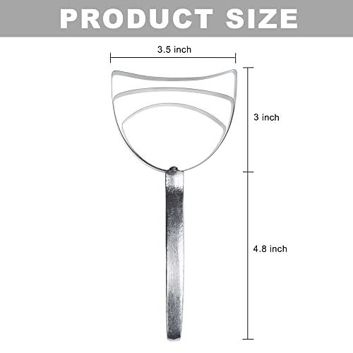 Stainless Steel Meat Bone Dust Scraper Tool, 2 Pack for Kitchen | Stainless steel blade for meat prep, Ergonomic grip for comfort, Removes bone dust & residue, Great for cooks & butchers. - size: 2 Pack