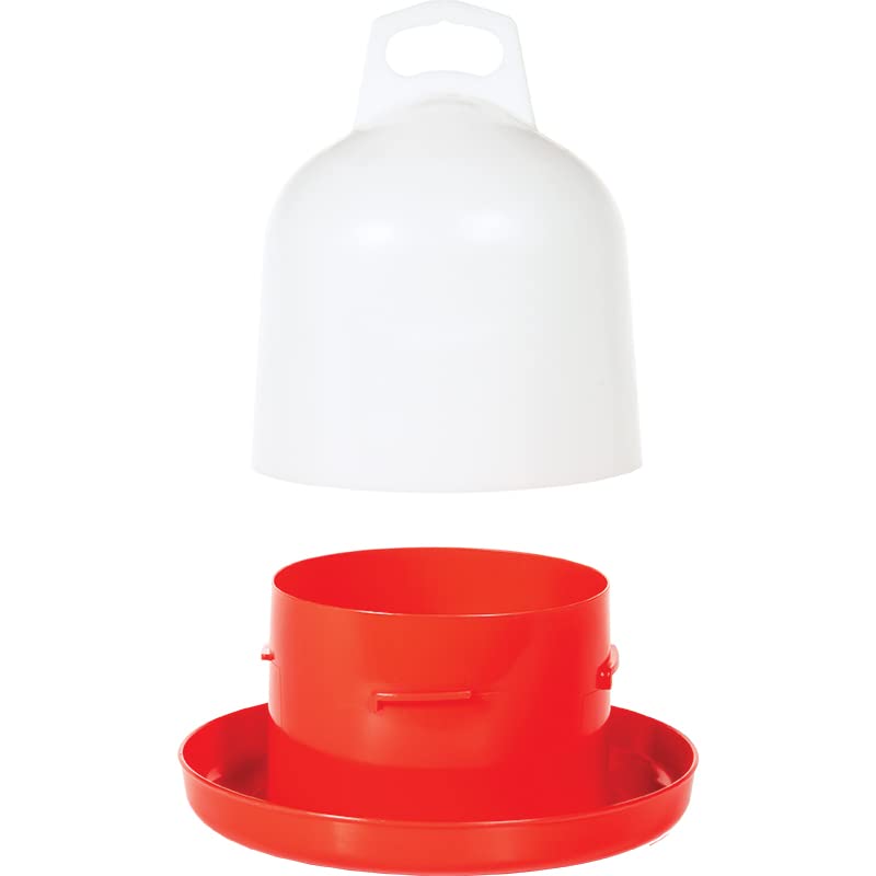 Premier 1 Mid Connect Poultry Waterer – 1 Gallon, Easy to Clean | Mid-connect locking system keeps bayonet connections clear of bedding. Easier to clean than standard waterers. 1 gallon.