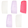 5pcs High-Elastic Breathable Parrot Carrying Bags with Hollow-Out Mesh Design Cloth Material Lightweight Bird Transport Carrier for Outdoor Use Random Color