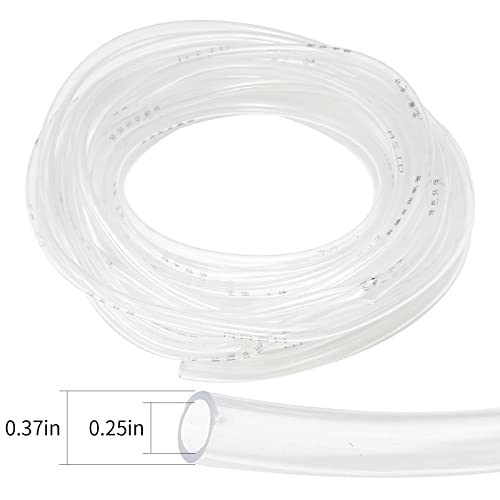 20pcs Rabbit Drinking Automatic Fountain Watering System Kit | 10m Length 8MM Transparent Hose, Water Nipples Drinker, Feeders Spring Latches - color: Red