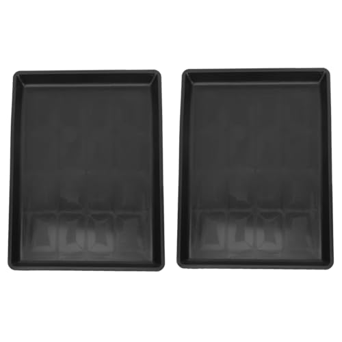 Cabilock 2 Pack Pet Cage Tray Dog Kennel Tray Replacement for Poop Pet Potty Pan for Rabbit Cat Dog 17.12 X 12.99 X 0.86 in Easy Clean Cage Supplies