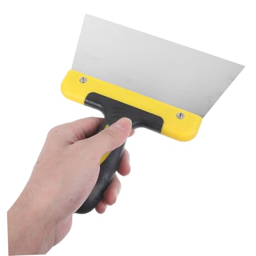 POPETPOP Bird Droppings Cleaning Scraper Stainless Steel Poop Scraper for Bird Cages Efficient Removal Tool for Indoor Outdoor Use for Bird Owners