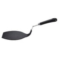 TENTA KITCHEN Grip-EZ Premium Chef Series Round Flexible Large Spatula Pancake Spatula,Pancake Flipper,Egg Turner, and Omelet Spatula-Heat Resistant，Black