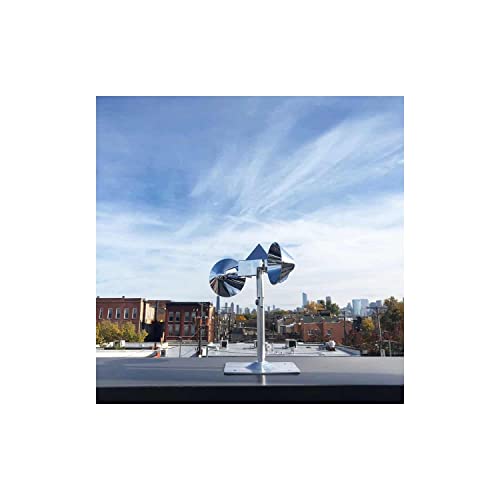 Bird-X Bird Deflector, Launches Multi-Sensory Attacks to Scare Birds Away, Ideal for Commercial and Residential Spaces, Easy to Install, 10" x 7" x 10"