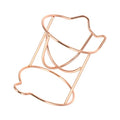 Cosmetic Sponge Puff Rack Powder Puff Holder Metal Drying Stand for Beauty Egg Storage