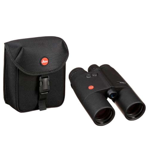 LEICA Geovid R Gen 2022 Compact Lightweight Hunting Bird Watching Rangefinder Binoculars with Carrying Strap Incuded, 10x42 - size: 10x42