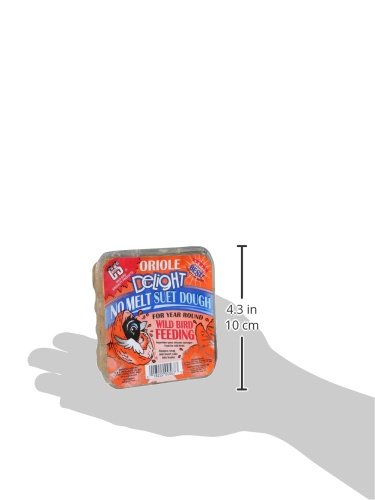 C&S Oriole Delight No Melt Suet Dough 11.75 Ounces, 12 Pack - style: Oriole 12-Pack