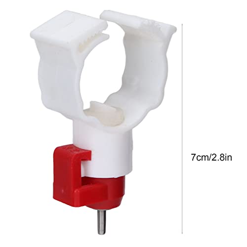 Chicken Nipple Drinker, Multipurpose Easy Installation Chicken Waterer Nipples Automatic for Duck for Farm