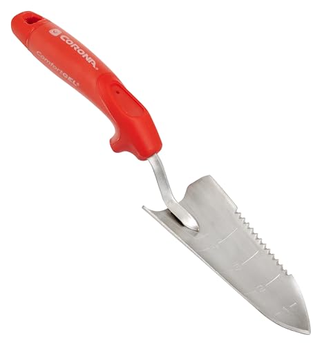 Corona Stainless Steel ComfortGEL Transplanter, red - size: red, style: Transplanter