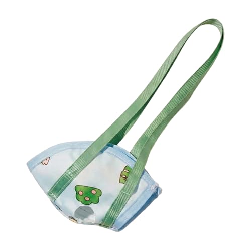Bird Travel Carrier Escape-Proof Holder Vest | with Handle Bird Harness Conure for Cockatiel Parakeet Finch Outdoor Indoor Walking Park Garden - color: M